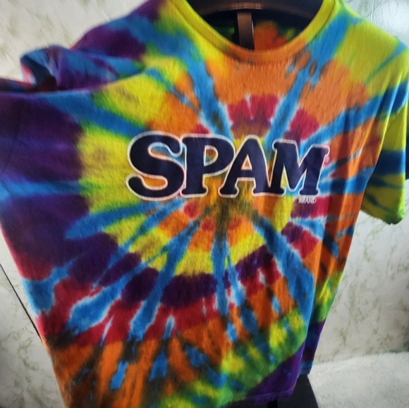 Tie Dye SPAM Short SleeveTee - Picture 6 of 10